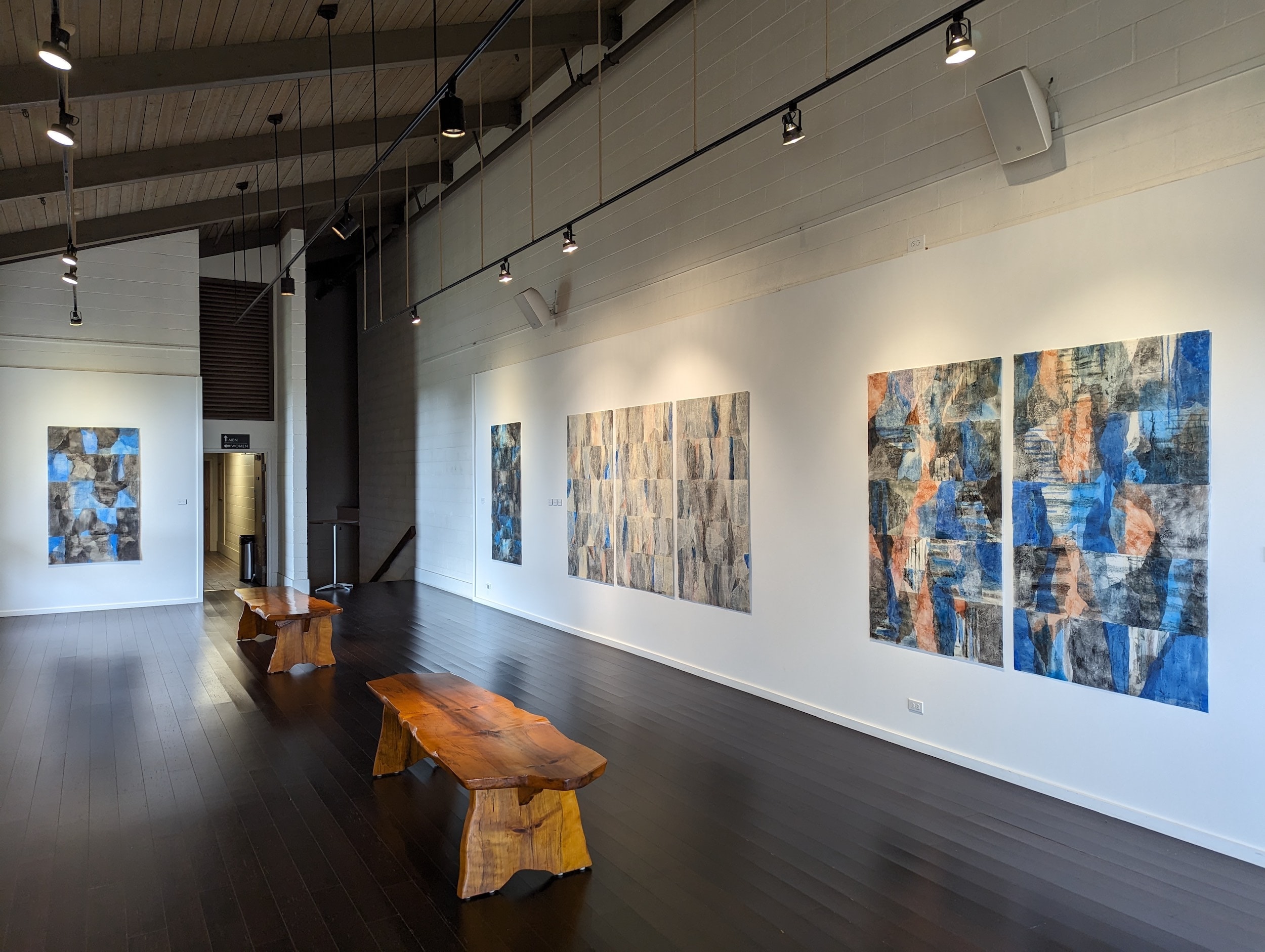 OPUS installation view, Kahilu Gallery, Hawaii, 2023