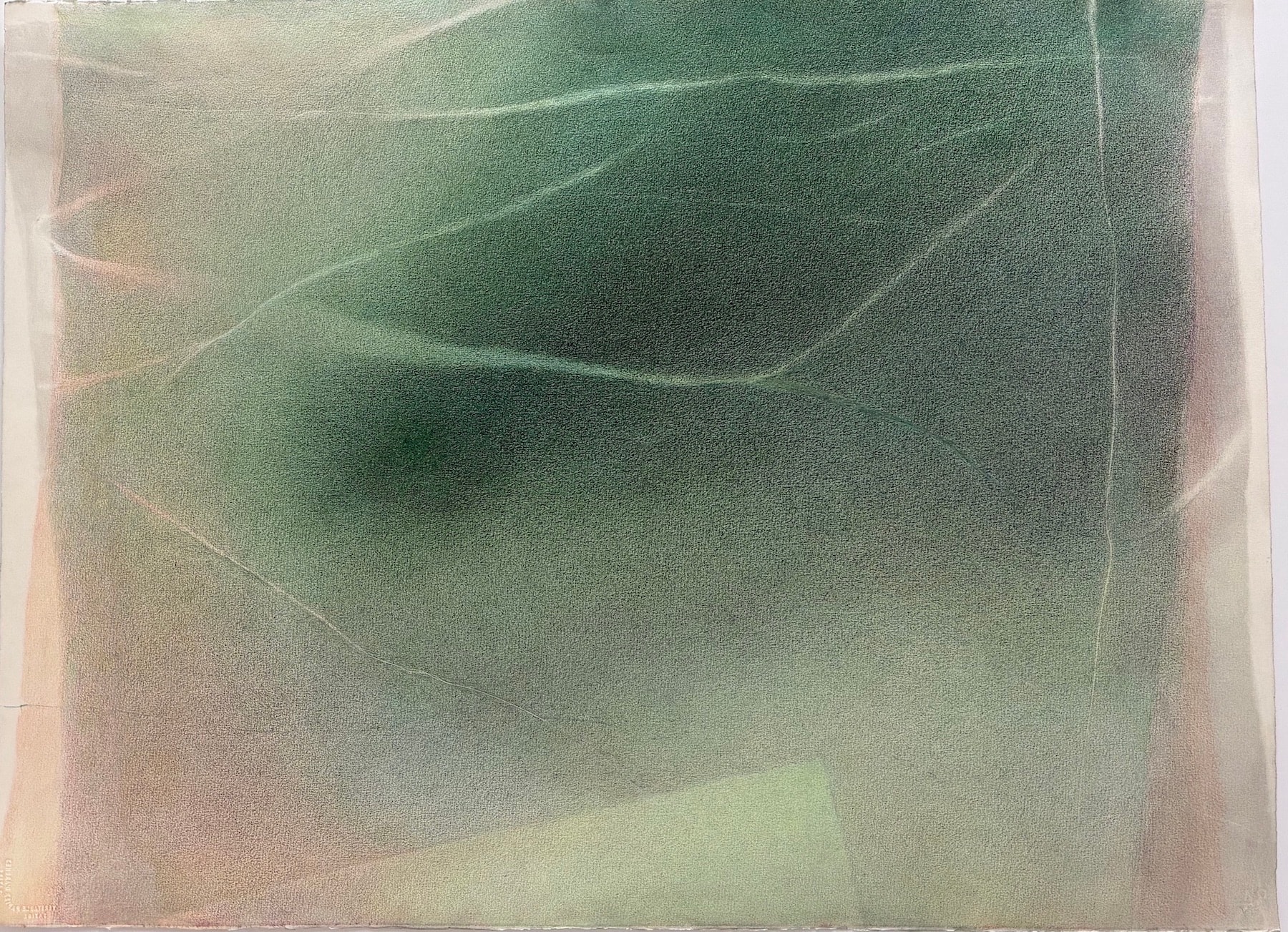 4th Month, 2026 — graphite and colored pencil on paper, 29 by 37 inches