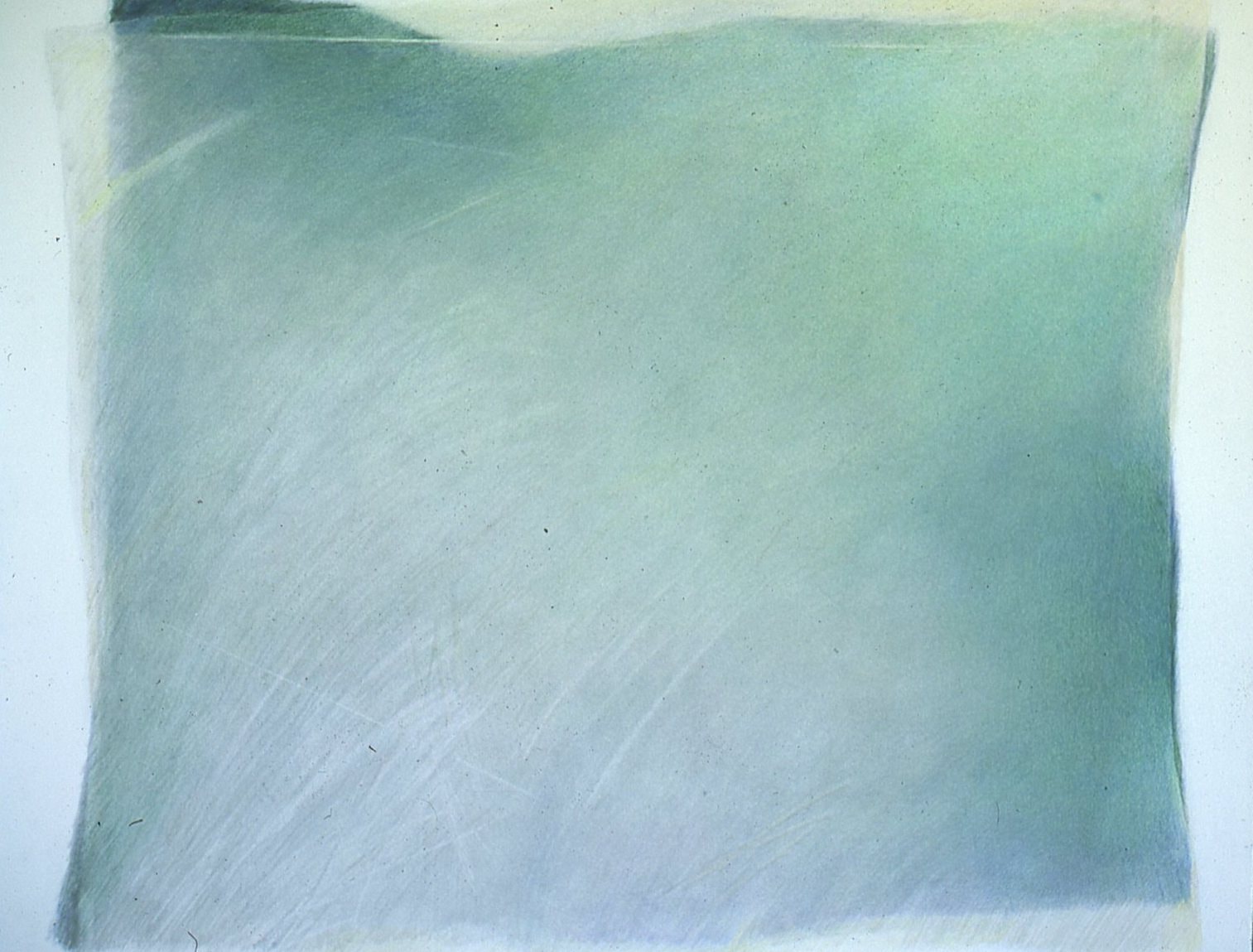 From the Sea — graphite and colored pencil on paper, 26 by 32 "