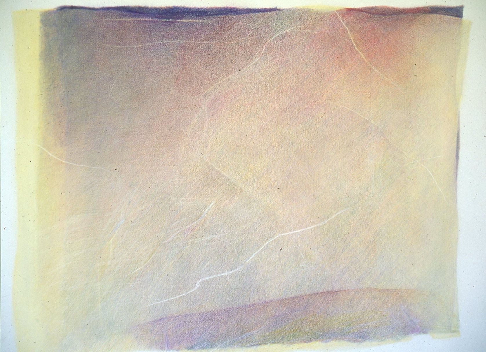 Autumn, 1993 — colored pencil and graphite on paper, 30 by 38 "