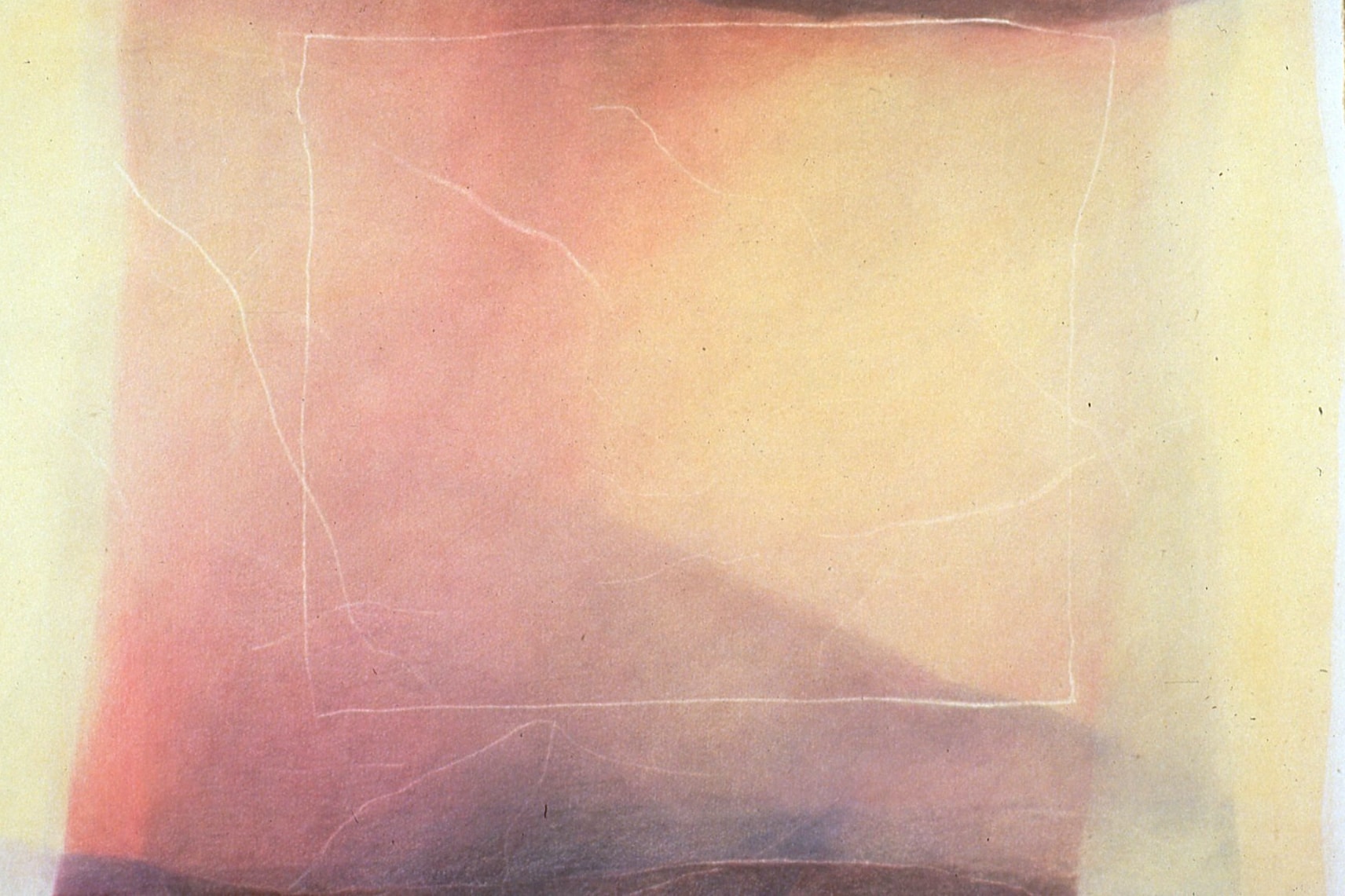 Shadow, 1992 — colored pencil and graphite on paper, 41 by 49 "